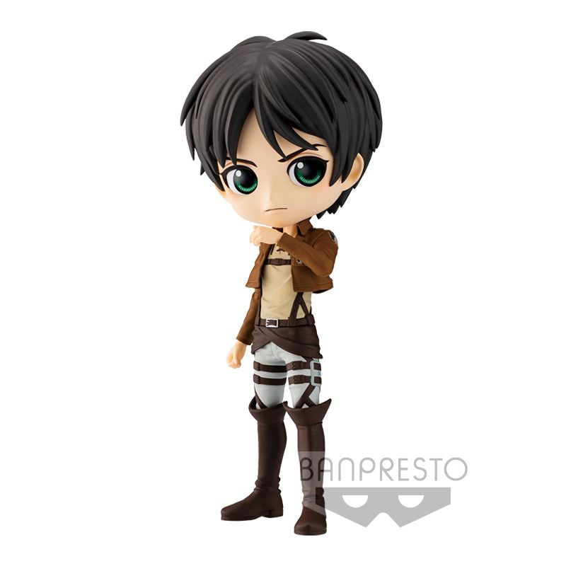 Banpresto Q Posket: Attack On Titan - Eren Yeager (Ver.A) Figure (14cm) (18527)