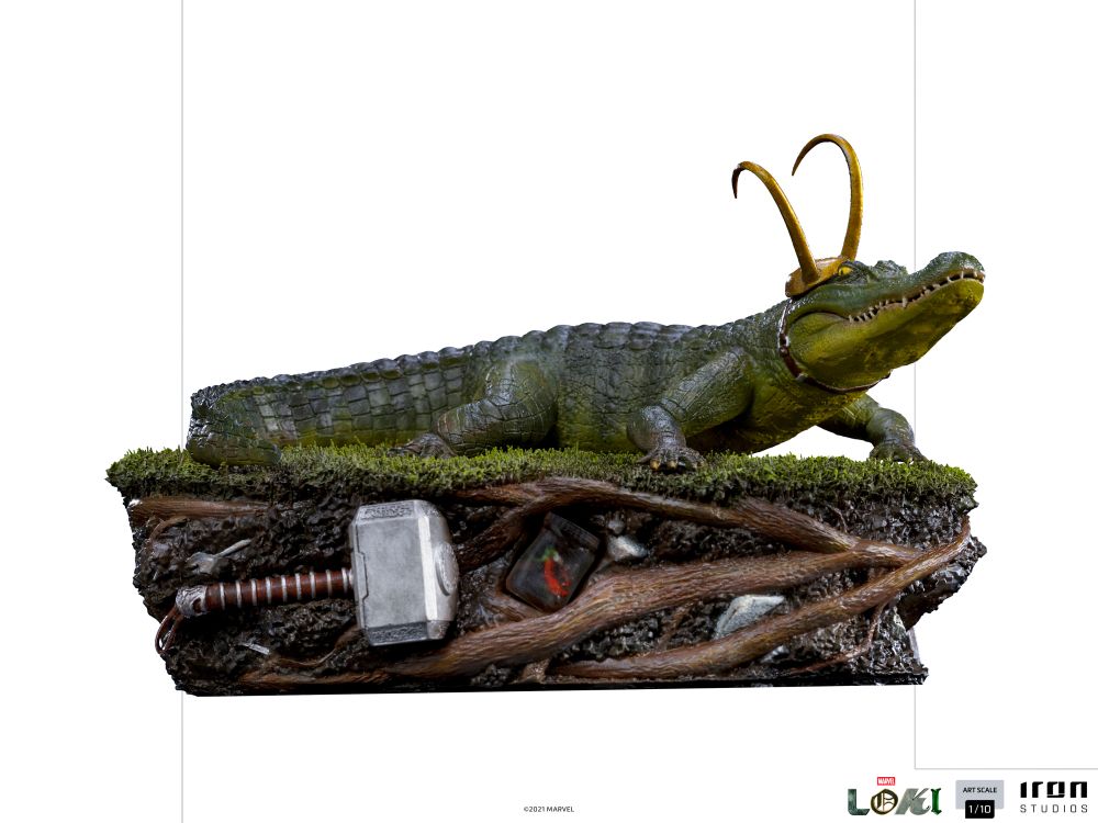 Iron Studios Loki - Alligator Loki Art Scale Statue (1/10) (MARCAS57121-10)