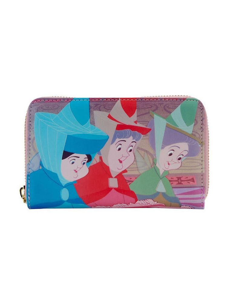 Loungefly Disney Sleeping Beauty - Princess Scene Zip Around Wallet (WDWA2110)