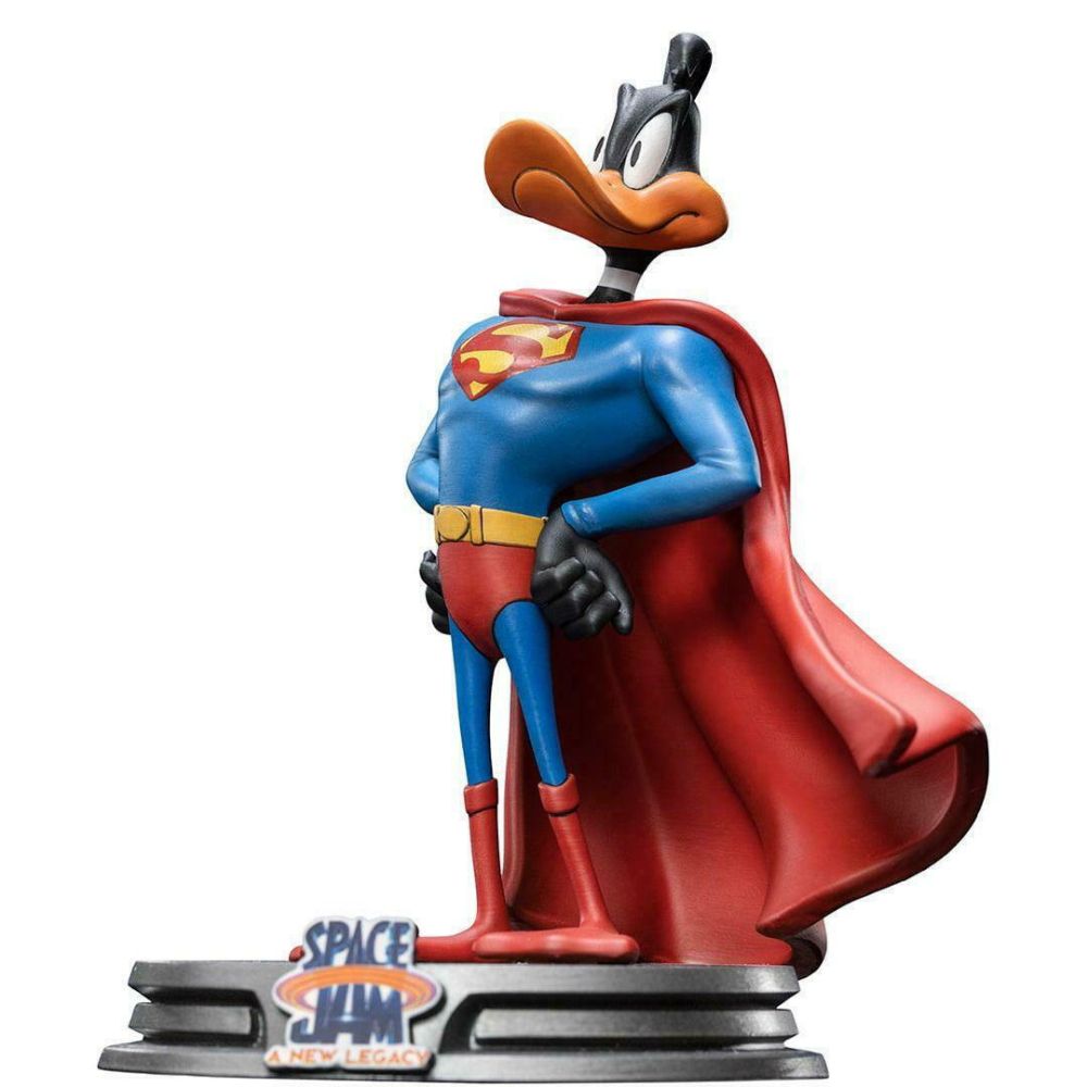 Iron Studios Space Jam: A New Legacy - Daffy Duck Superman Version Art Scale Statue (1/10) (WBJM56921-10)