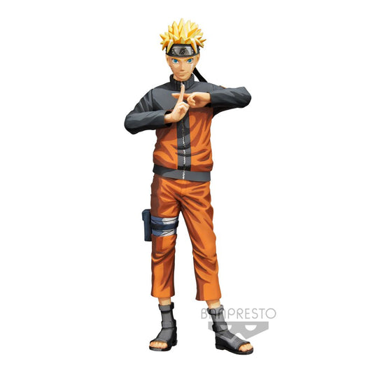 Banpresto Grandista Nero Manga Dimensions : Naruto Shippuden - Uzumaki Naruto Statue (15cm) (18406)