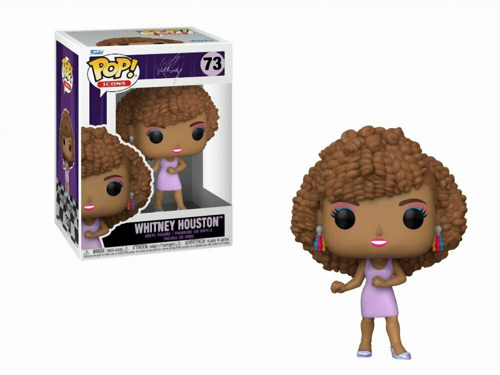 Funko Pop! Icons: Whitney - Whitney Houston (IWDWS) #73 Vinyl Figure