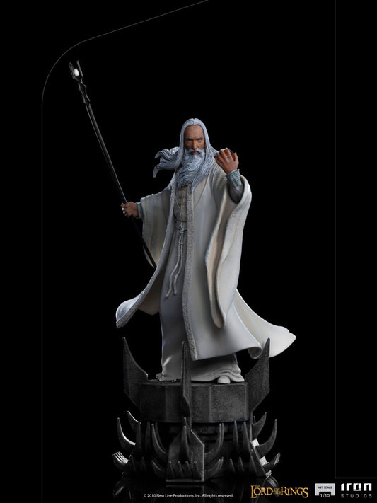 Iron Studios BDS: The Lord of the Rings - Saruman Art Scale Statue (1/10) (WBLOR58021-10)