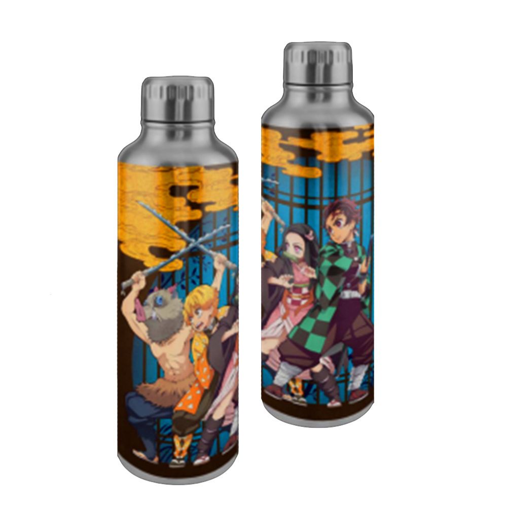 Paladone Demon Slayer - Demon Slayer Premium Metal Water Bottle (450ml) (PP10191DE)