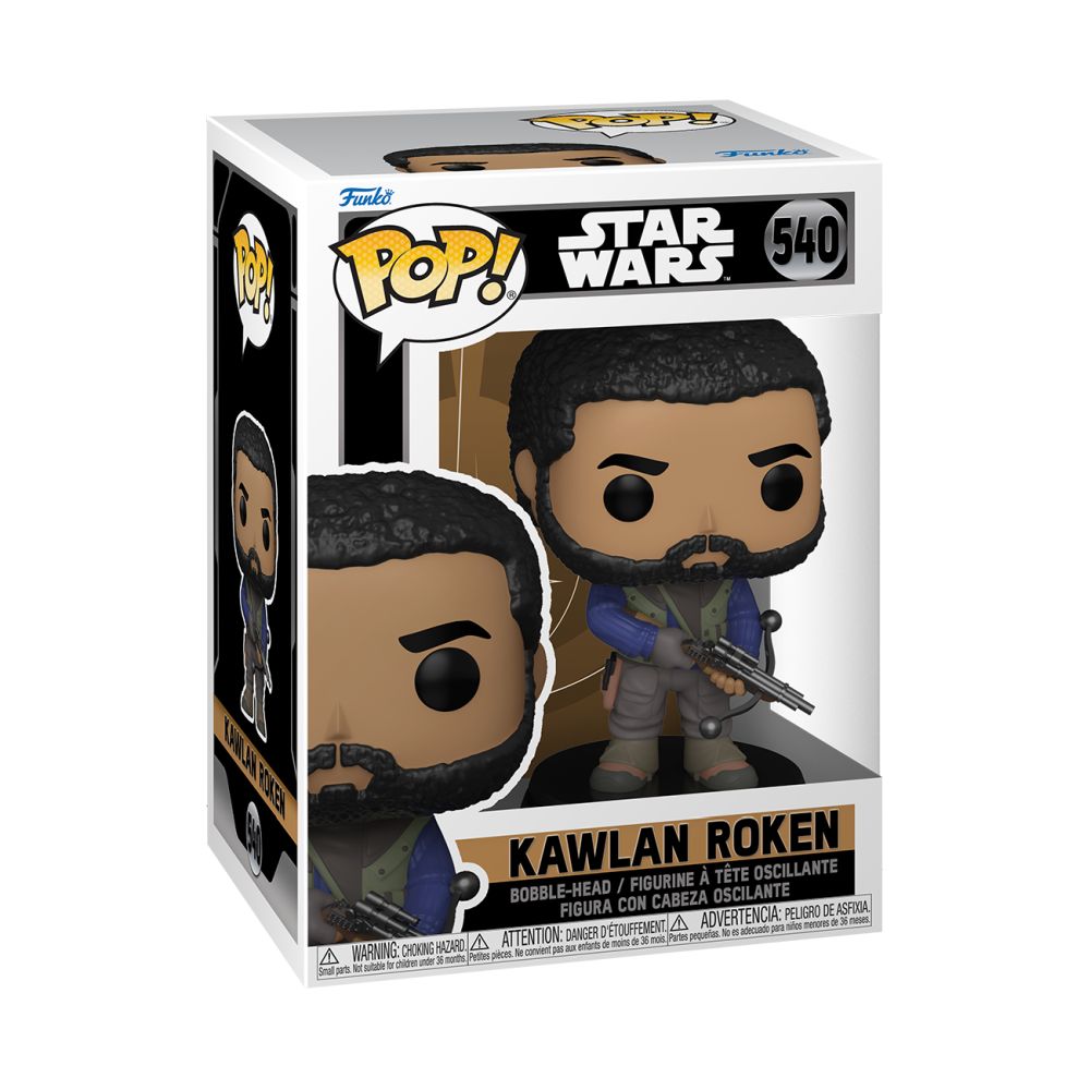 Funko Pop! Disney Star Wars - Kawlan Roken #540 Bobble-Head Vinyl Figure