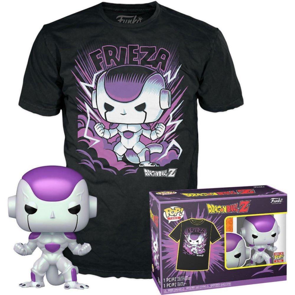 Funko Pop! & Tee (Adult): Dragon Ball Z - Frieza 4th Form Vinyl Figure & T-Shirt (XL)