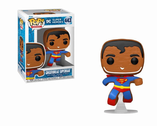 Funko Pop! Heroes: DC Super Heroes Holiday - Gingerbread Superman #443 Vinyl Figure