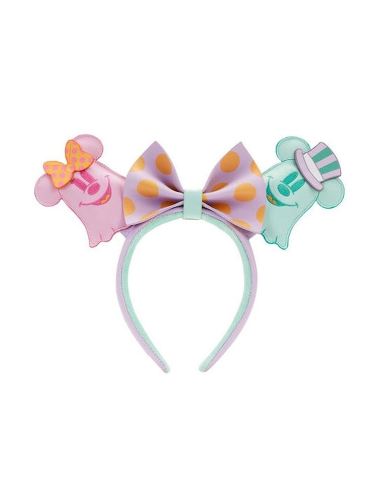 Loungefly Disney - Pastel Ghost Minnie Mouse And Mickey Mouse (Glow In The Dark) Ears Headband (WDHB0106)