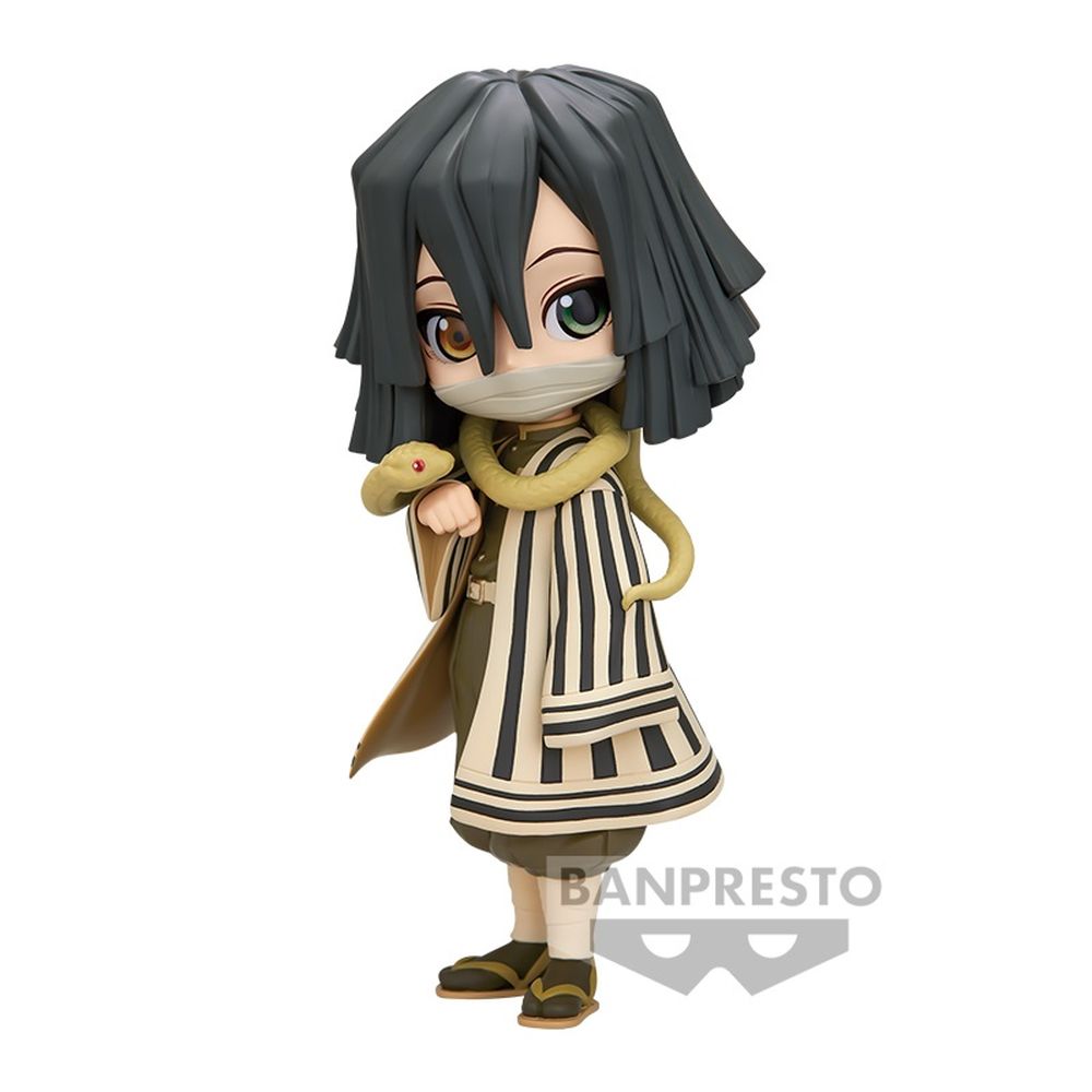 Banpresto Q Posket: Demon Slayer: Kimetsu No Yaiba - Obanai Iguro (Ver.B) Figure (14cm) (18833)