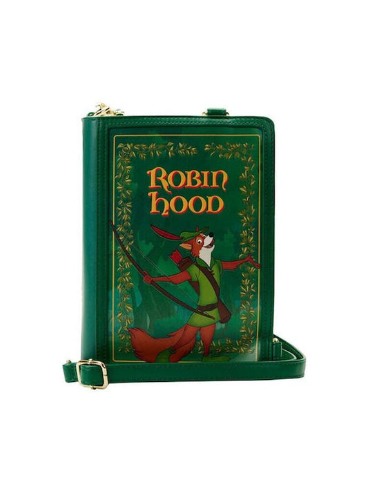 Loungefly Disney: Classic Book - Robin Hood Convertible Crossbody Bag (WDTB2672)