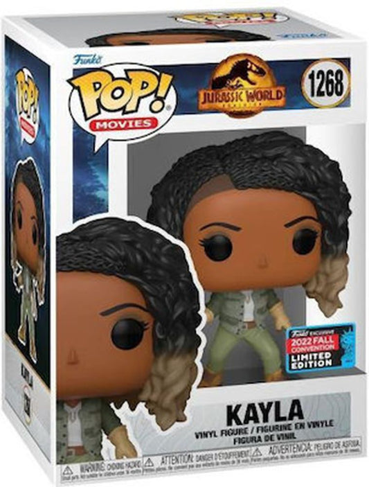 Funko Pop! Movies: Jurassic World Dominion - Kayla (2022 Fall Convention Limited Edition) #1268 Vinyl Figure