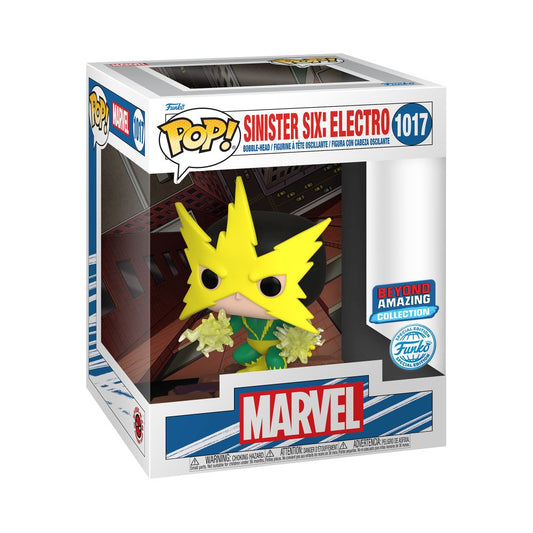 Funko Pop! Deluxe Marvel: Beyond Amazing - Sinister Six: Electro (Special Edition) #1017 Bobble-Head Vinyl Figure