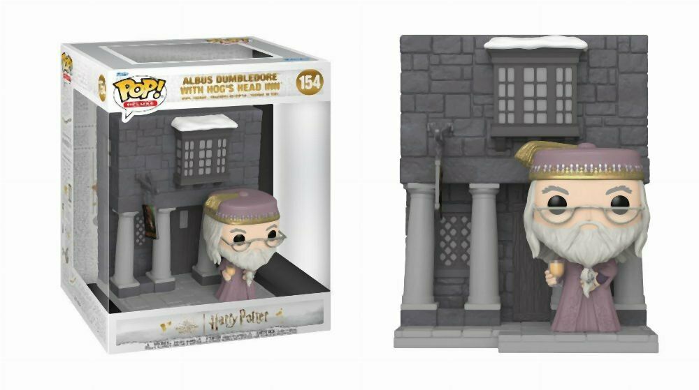 Funko Pop! Deluxe: Harry Potter Chamber of Secrets Anniversary 20th - Albus Dumbledore with Hog's Head Inn #154 Vinyl Figure