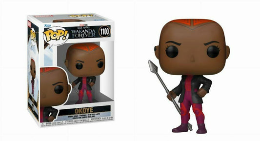 Funko Pop! Marvel: Black Panther Wakanda Forever - Okoye #1100 Bobble-Head Vinyl Figure