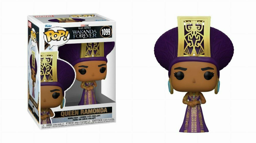 Funko Pop! Marvel: Black Panther Wakanda Forever - Queen Ramonda #1099 Bobble-Head Vinyl Figure