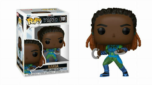 Funko Pop! Marvel: Black Panther Wakanda Forever - Nakia #1101 Bobble-Head Vinyl Figure