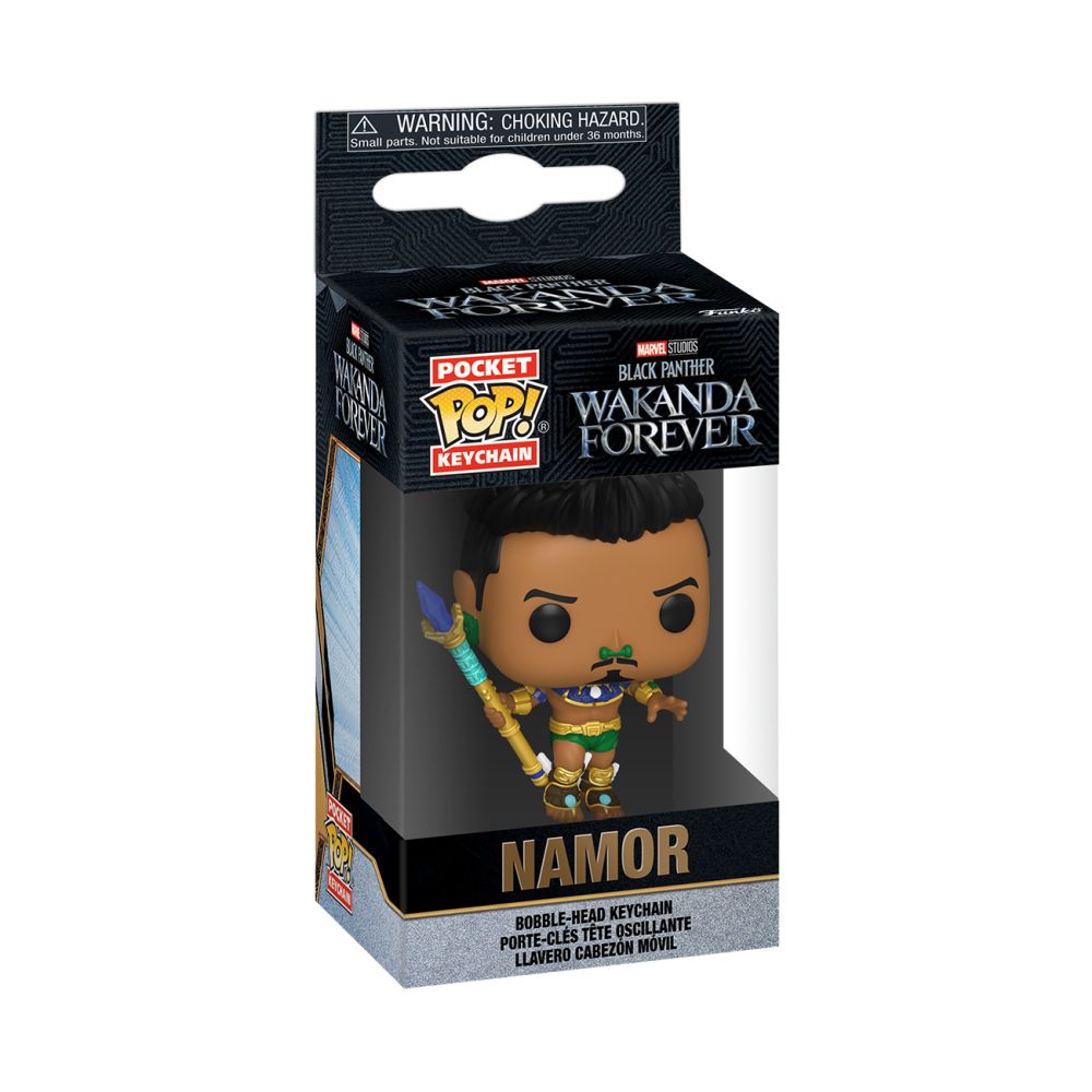 Funko Pocket Pop!: Marvel Black Panther Wakanda Forever - Namor Vinyl Figure Keychain