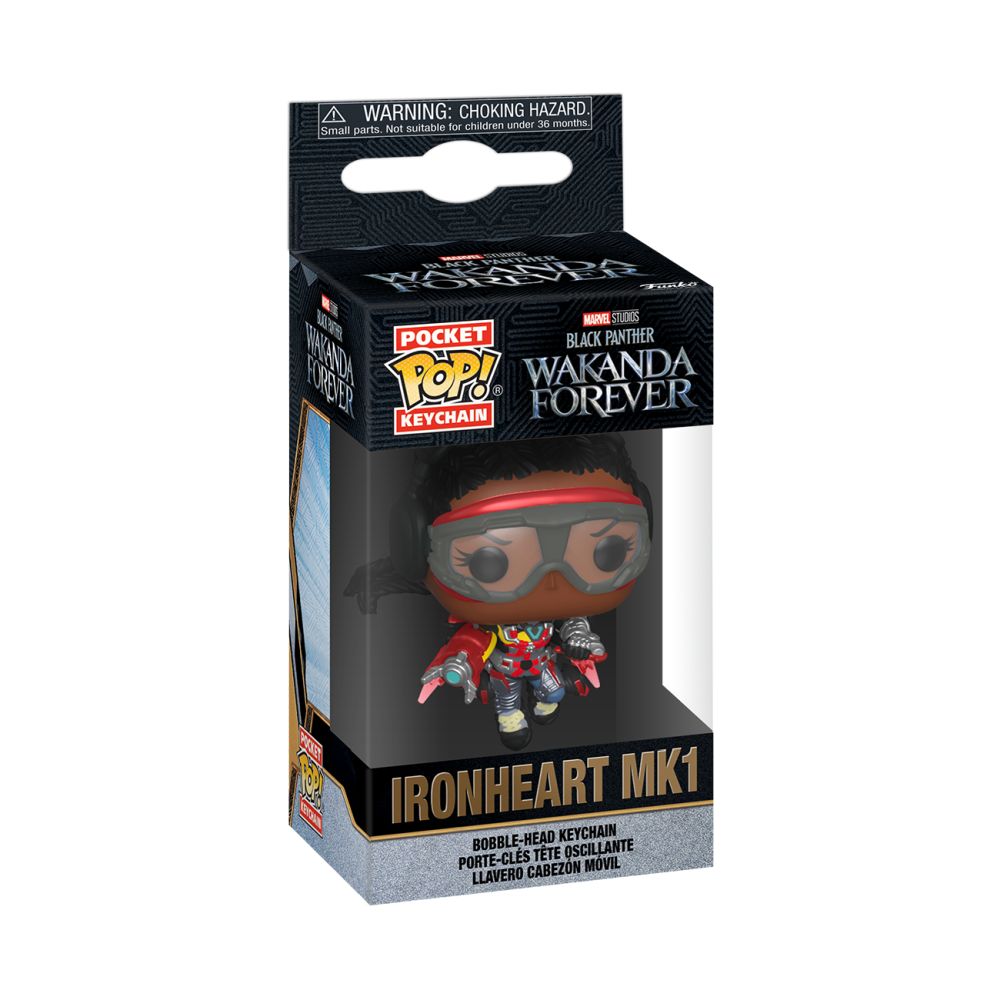 Funko Pocket Pop!: Marvel Black Panther Wakanda Forever - Ironheart MK1 Vinyl Figure Keychain