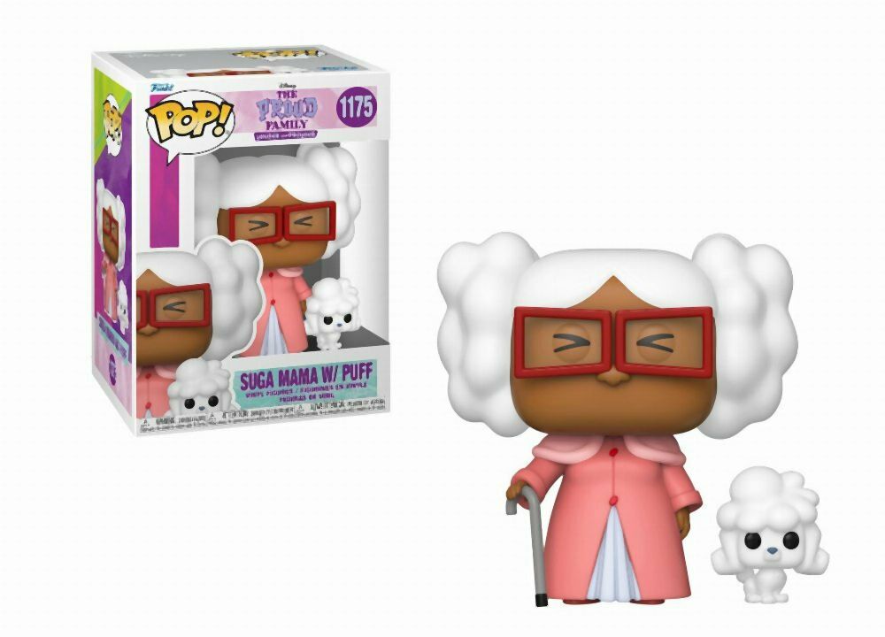 Funko Pop! Disney: Proud Family S1 - Suga Mama with Puff #1175 Vinyl Figure