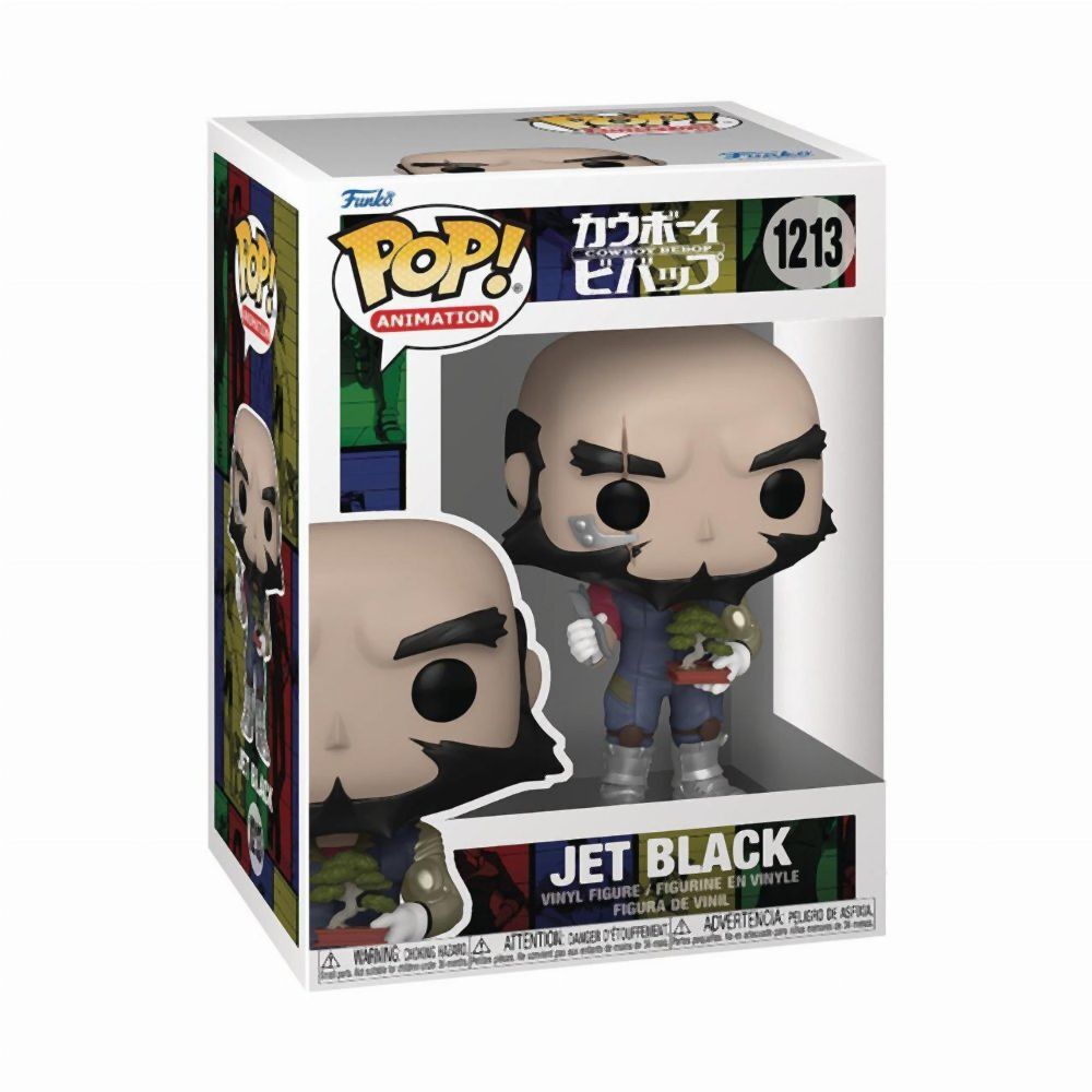 Funko Pop! Animation: Cowboy Bebop S3 - Jet Black (with Bonsai) #1213 Vinyl Figure