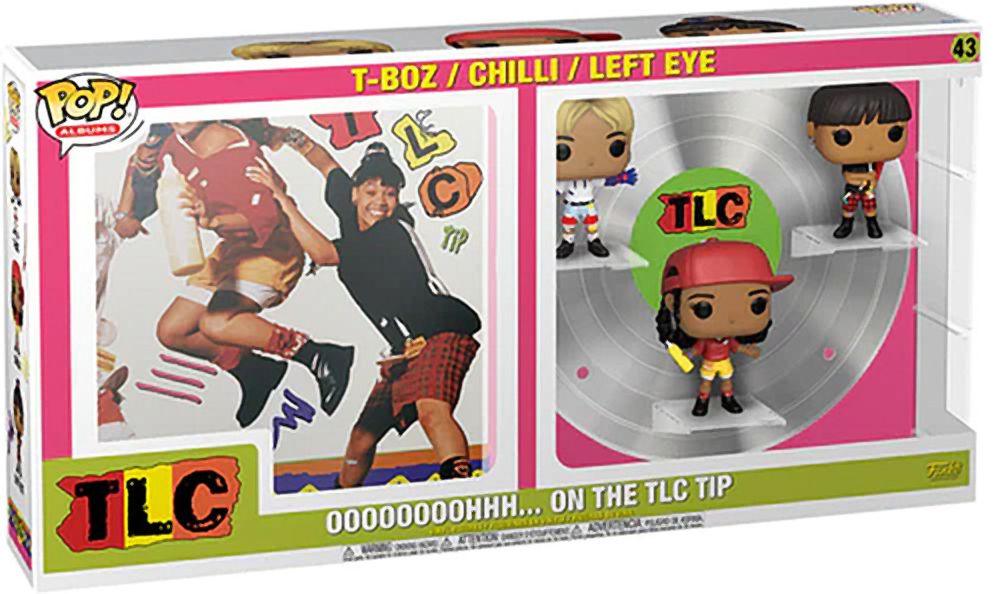 Funko Pop! Albums Deluxe: TLC - Oooooooohhh... on the TLC Tip (T-Boz / Chilli / Left Eye) #43 Vinyl Figures