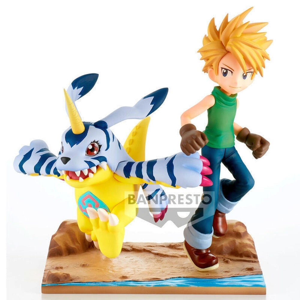 Banpresto DXF Adventure Archives: Digimon Adventure - Yamato & Gabumon Statue (15cm) (18975)