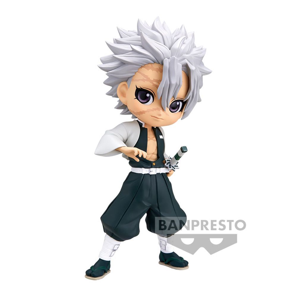 Banpresto Q Posket: Demon Slayer Kimetsu No Yaiba - Sanemi Shinazugawa (Ver.A) Figure (14cm) (19153)