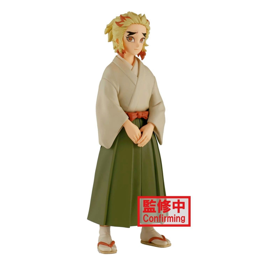 Banpresto Demon Slayer: Kimetsu No Yaiba - Senjuro Rengoku (Ver.A) Statue (15cm) (19254)