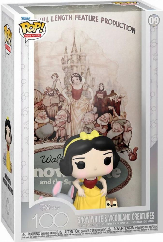 Funko Pop! Movie Posters: Disney's 100th - Snow White & Woodland Creatures #09 Vinyl Figure