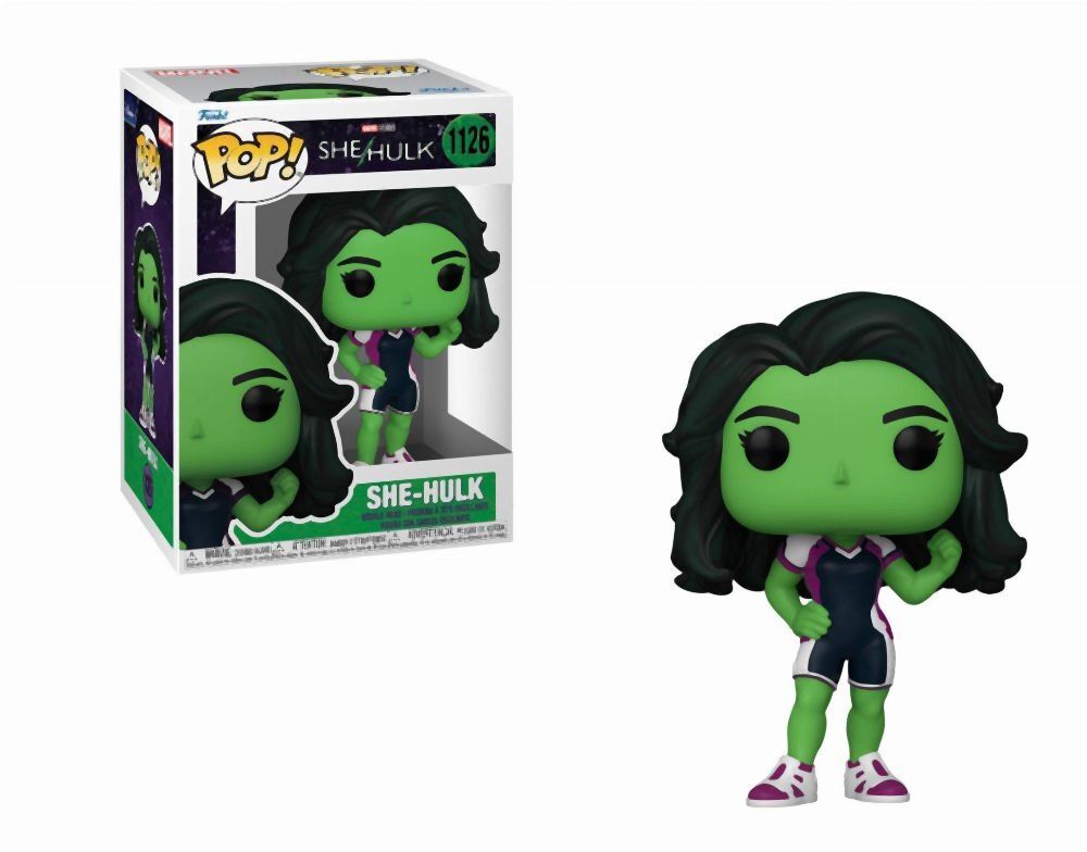 Funko Pop! Marvel: She-Hulk - She-Hulk #1126 Bobble-Head Vinyl Figure