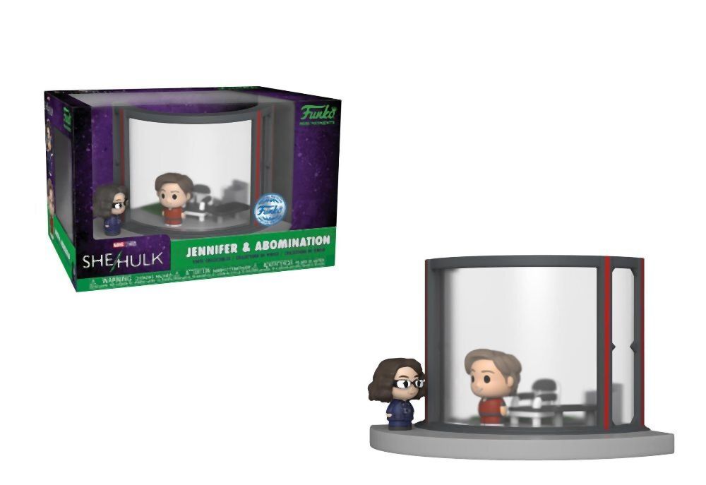 Funko Mini Moments: She-Hulk - Jennifer & Abomination Vinyl Figures