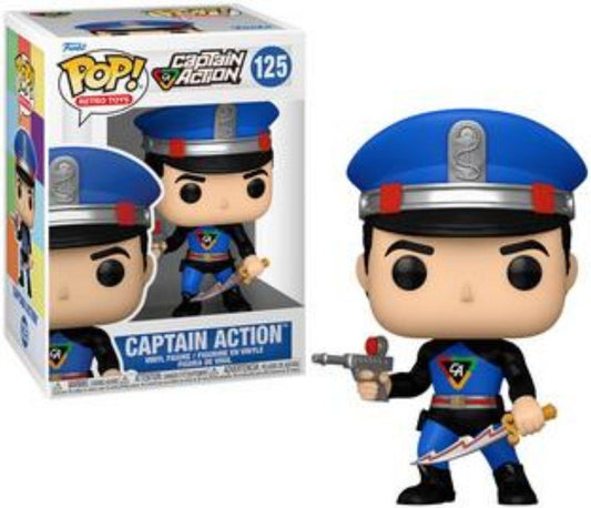 Funko Pop! Retro Toys: Captain Action - Captain Action #125 Vinyl Figure