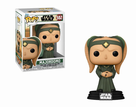 Funko Pop! Disney Star Wars: Book of Boba Fett - Majordomo #582 Bobble-Head Vinyl Figure