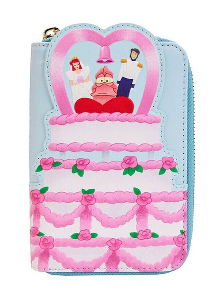 Loungefly Disney: The Little Mermaid - Wedding Cake Zip Around Wallet (WDWA2447)