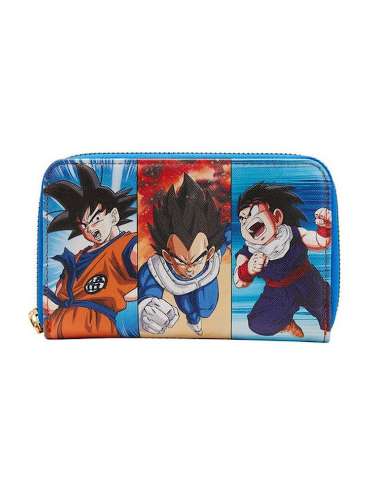 Loungefly Dragon Ball Z - Trio Zip Around Wallet (DBZWA0014)