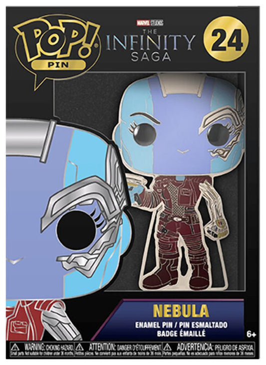 Funko Pop! Pin: Marvel The Infinity Saga - Nebula #24 Large Enamel Pin