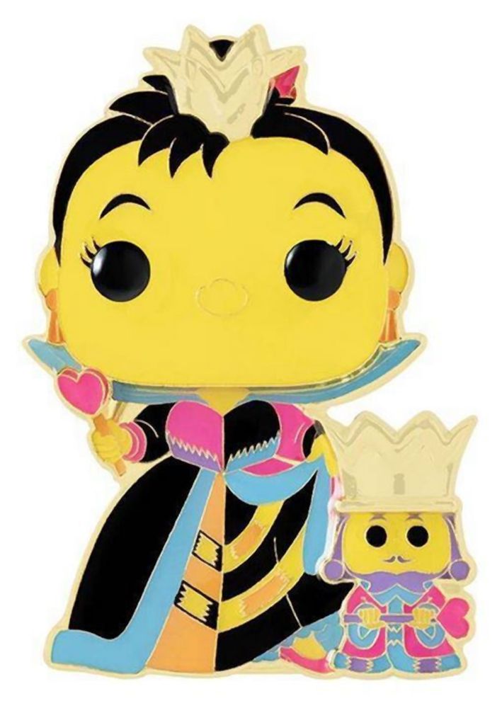 Funko Pop! Pin: Disney Alice - Queen and King of Hearts #19 Large Enamel Pin