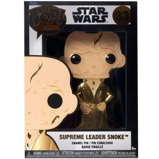 Funko Pop! Pin: Disney Star Wars - Supreme Leader Snoke #33 Large Enamel Pin