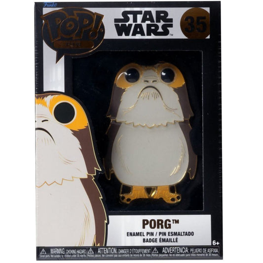 Funko Pop! Pin: Disney Star Wars - Porg* #35 Large Enamel Pin