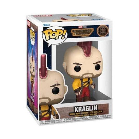 Funko Pop! Marvel: Guardians of The Galaxy Vol.3 - Kraglin #1209 Bobble-Head Vinyl Figure