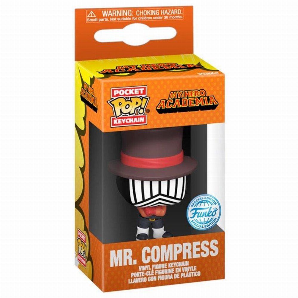 Funko Pocket Pop!: My Hero Academia - Mr. Compress (Hideout) Vinyl Figure Keychain