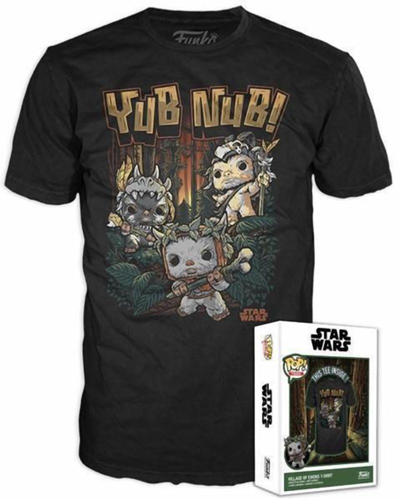 Funko Boxed Tees: Disney Star Wars Return of the Jedi - Village of Ewoks (M)