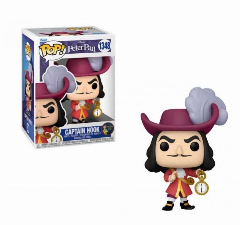 Funko Pop! Disney: Peter Pan 70th - Captain Hook #1348 Vinyl Figure