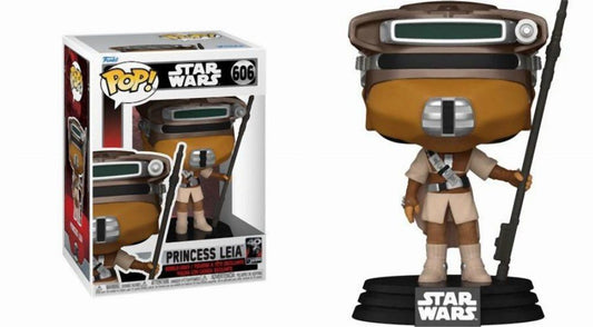 Funko Pop! Disney Star Wars: Return of the Jedi 40th - Princess Leia (Boushh) #606 Bobble-Head Vinyl Figure