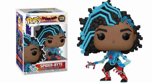 Funko Pop! Marvel Spider-Man Across The Spider-Verse - Spider-Byte #1229 Bobble-Head Vinyl Figure