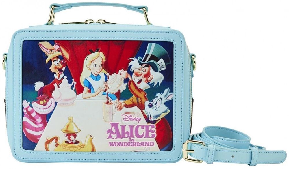 Loungefly Disney: Alice In Wonderland - Classic Movie Lunch Box Crossbody Bag (WDTB2788)