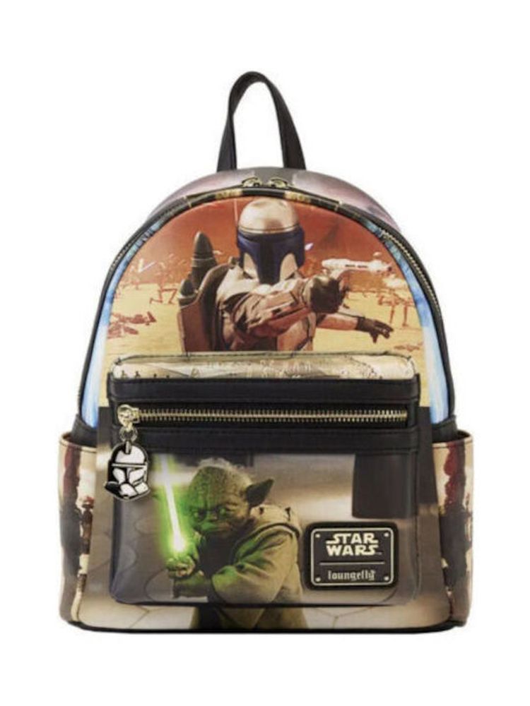 Loungefly Disney Star Wars - Episode Two Attack of the Clones Scene Mini Backpack (STBK0385)