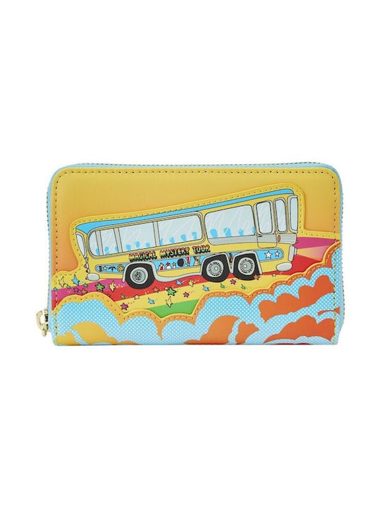 Loungefly The Beatles - Magical Mystery Tour Bus Zip Around Wallet (TBLWA0008)