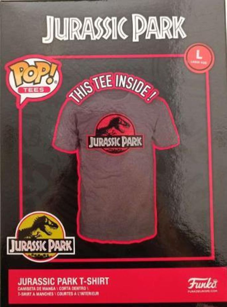 Funko Boxed Tees: Jurassic World Dominion - Jurassic Park Logo (L)