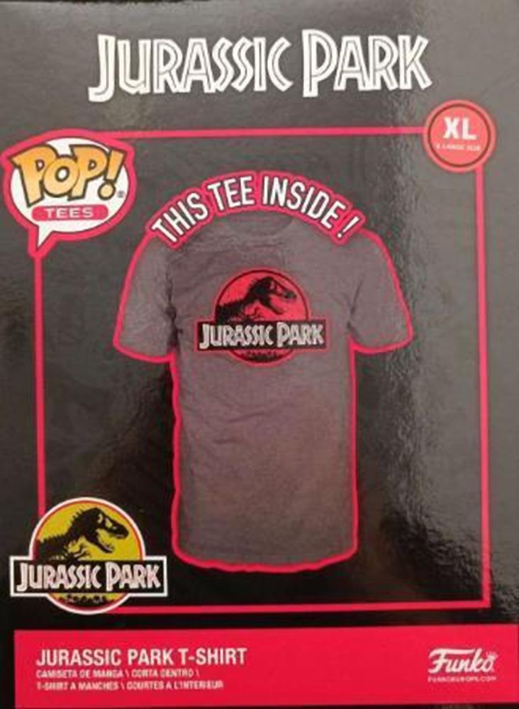 Funko Boxed Tees: Jurassic World Dominion - Jurassic Park Logo (XL)